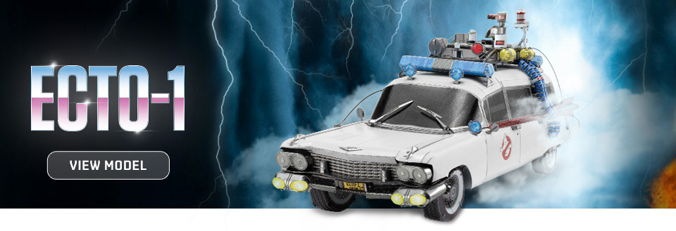 metal earth Ecto 1