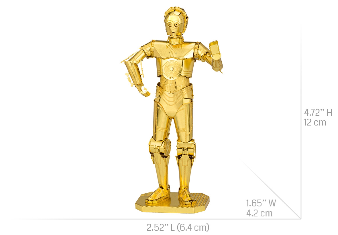 Metal Earth: C-3PO gold