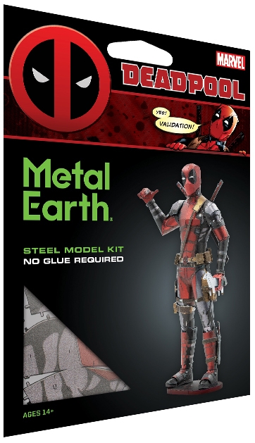 Metal Earth Marvel Deadpool 3D Bausatz, Geschenke und Gadgets für Nerds  online kaufen