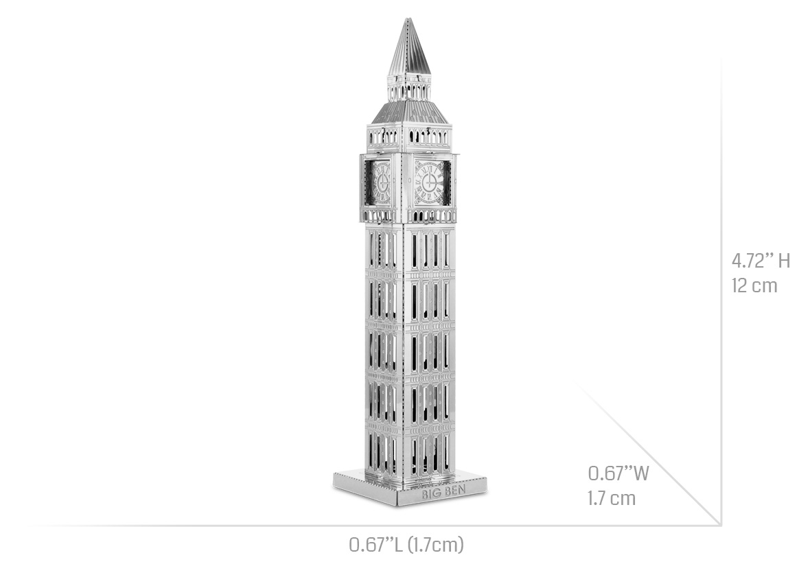 Big Ben Tower Clock, Scenic Diamond Painting Kit