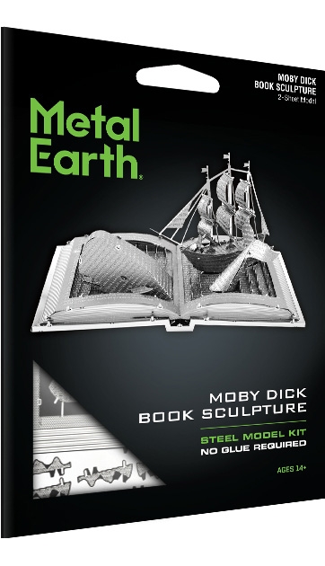 MMS116 - Moby Dick Book Sculpture
