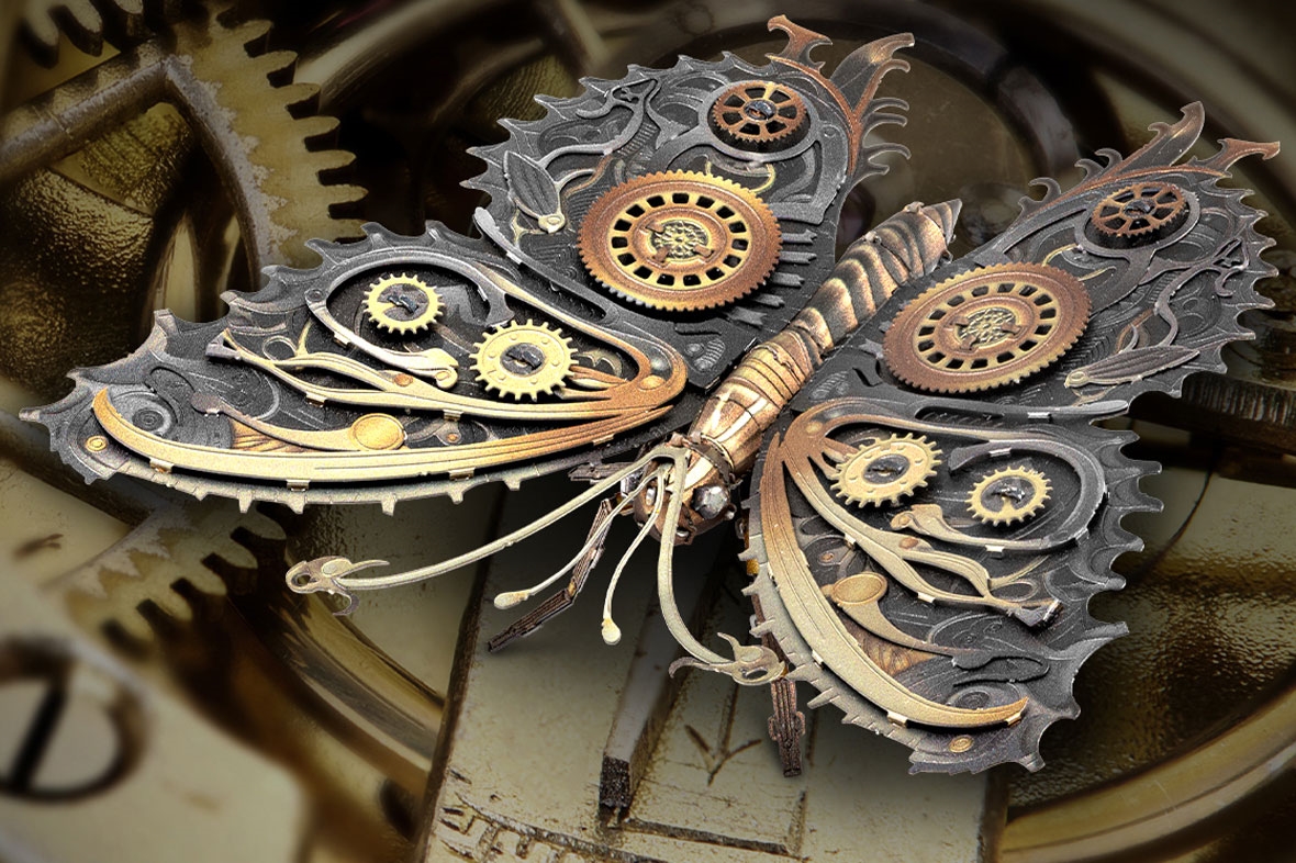 ME1021 - Steampunk Butterfly